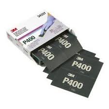 FOGLI ABRASIVI FLESSIBILI 85X140 3M 34337 PZ.25X2 P400