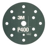 DISCHI ABRASIVI FLESSIBILI 3M D.150 15F PZ.25 P400