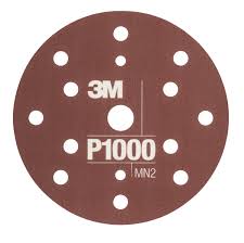 DISCHI ABRASIVI FLESSIBILI 3M D.150 15F PZ.25 P1000