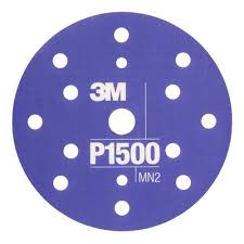 DISCHI ABRASIVI FLESSIBILI 3M D.150 15F PZ.25 P1500