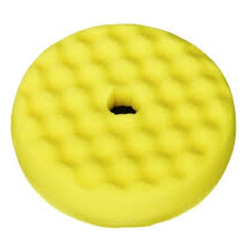 TAMPONE LUCIDATURA 3M 50879 DOPPIO QC GIALLO ONDULATO D.150 A102664