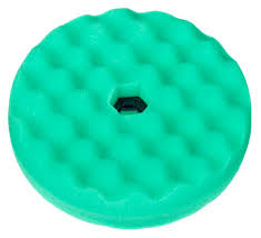 TAMPONE LUCIDATURA ONDULATO 3M 50962 DOPPIO QC VERDE D.150