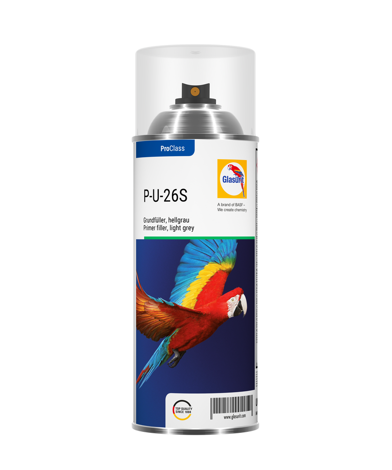 PRIMER RIEMPITIVO GLASURIT SPRAY P-U-26S GRIGIO CHIARO ML.400 50736074