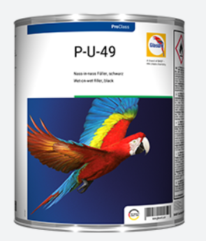 FONDO B/B PRO GLASURIT P-U-49 NERO LT.3