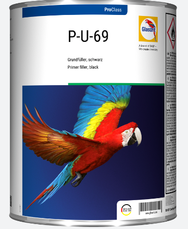 FONDO RIEMPITIVO PRO GLASURIT P-U-69 NERO LT.4 50735101