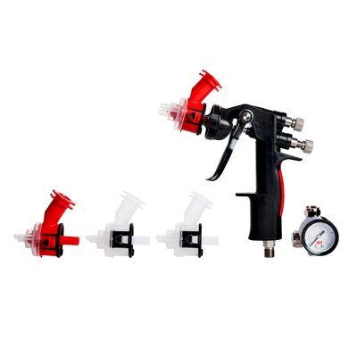 PISTOLA HGP C/REGOLATORE E TESTE 3M ACCUSPRAY