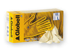 GUANTI LATTICE S/POLV. MEDIA(7-7,5)PZ100