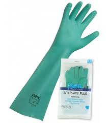 GUANTI NITRILE INTERFACE PLUS 821C3833  TG.9  NTR