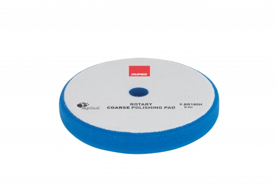 TAMPONE LUCIDATURA BIG FOOT BLU X ROTATIVE D.155/160 "COARSE" W8