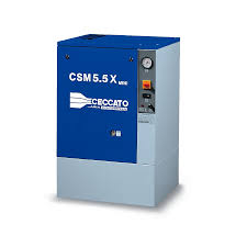 COMPRESSORE A VITE CECCATO CSM MINI 5,5XHP-KW4 10BAR C/SCANDIGLIA OLIO