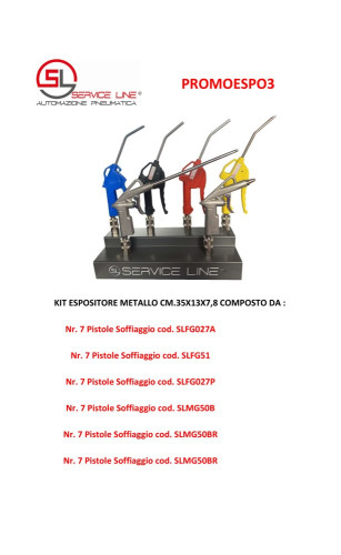 PISTOLA SOFFIAGGIO GIALLA SLMG52N