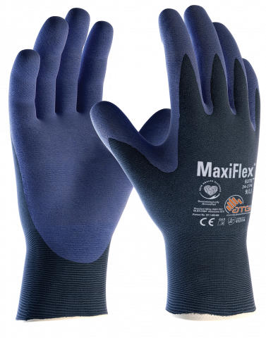 GUANTI DI PRECISIONE MAXIFLEX ELITE BLU TG.10 34-274HC