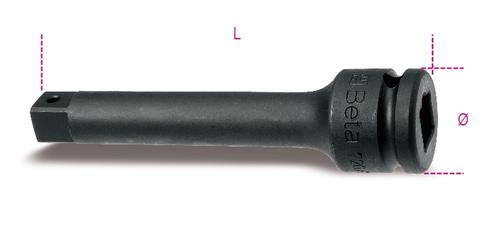 PROLUNGA MACCHINA C/ATTACCHI QUADRI M 125MM 720/21