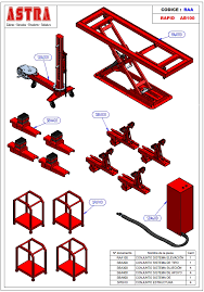 KIT TAMPONI PZ.4 AB9003 PER MINIBENCH ASTRA