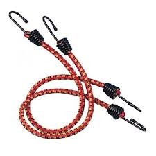 CORDE ELASTICHE CON GANCI PZ.2 D.8X80CM