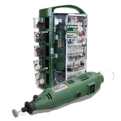 STAYER MULTIDRILL 130 KIT MINI TRAPANO C/ACCESSORI