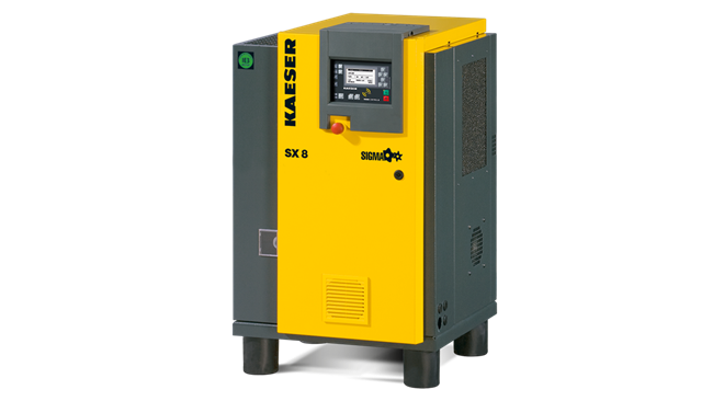 COMPRESSORE A VITE KAESER SX8 8HP KW5,5 11B