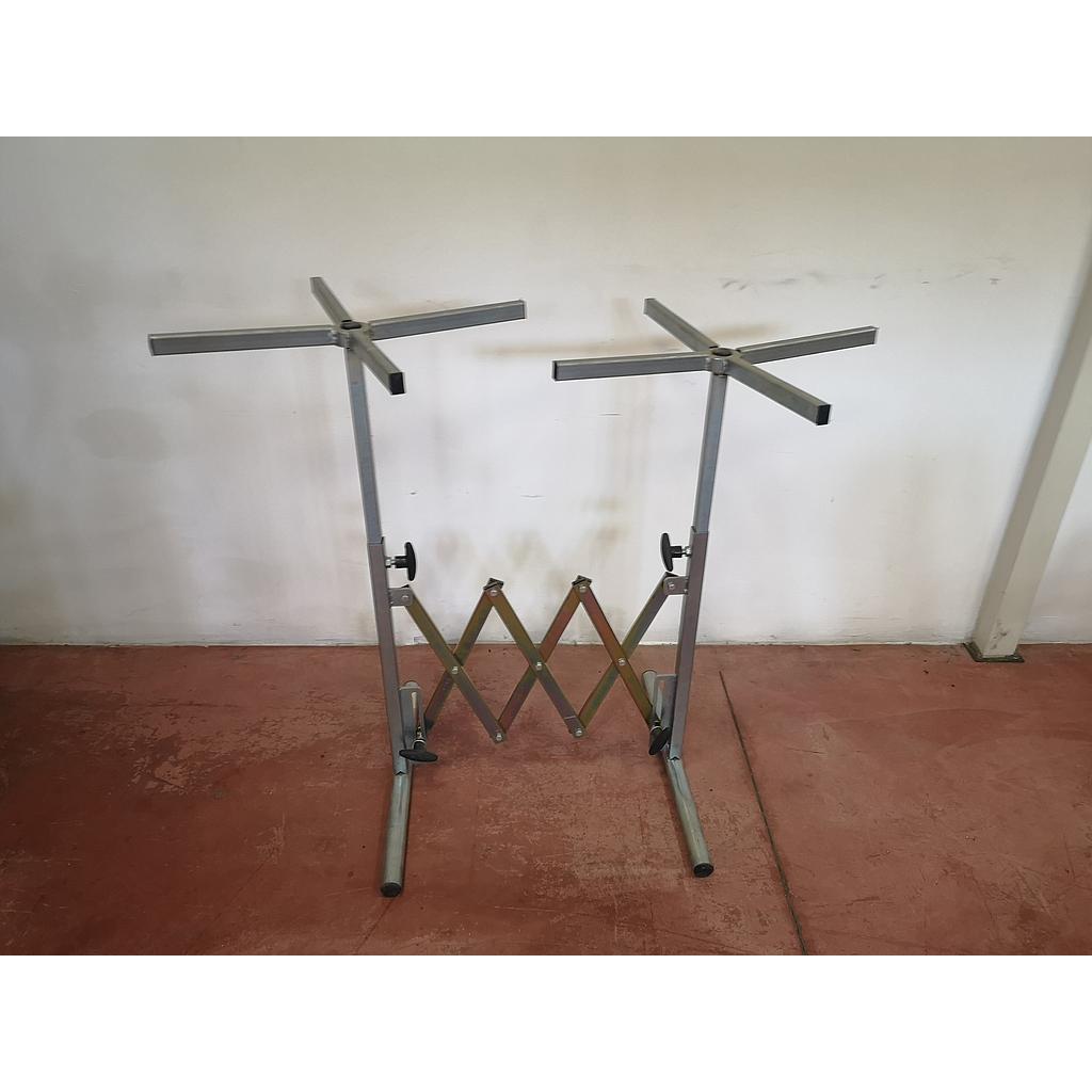 CAVALLETTO VERNICIATURA CERCHI A 2 GIRELLI