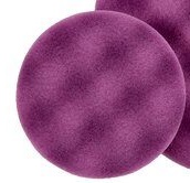 *TAMPONE LUCIDATURA ONDULATO 3M 33034 DOPPIO QC VIOLA D.150