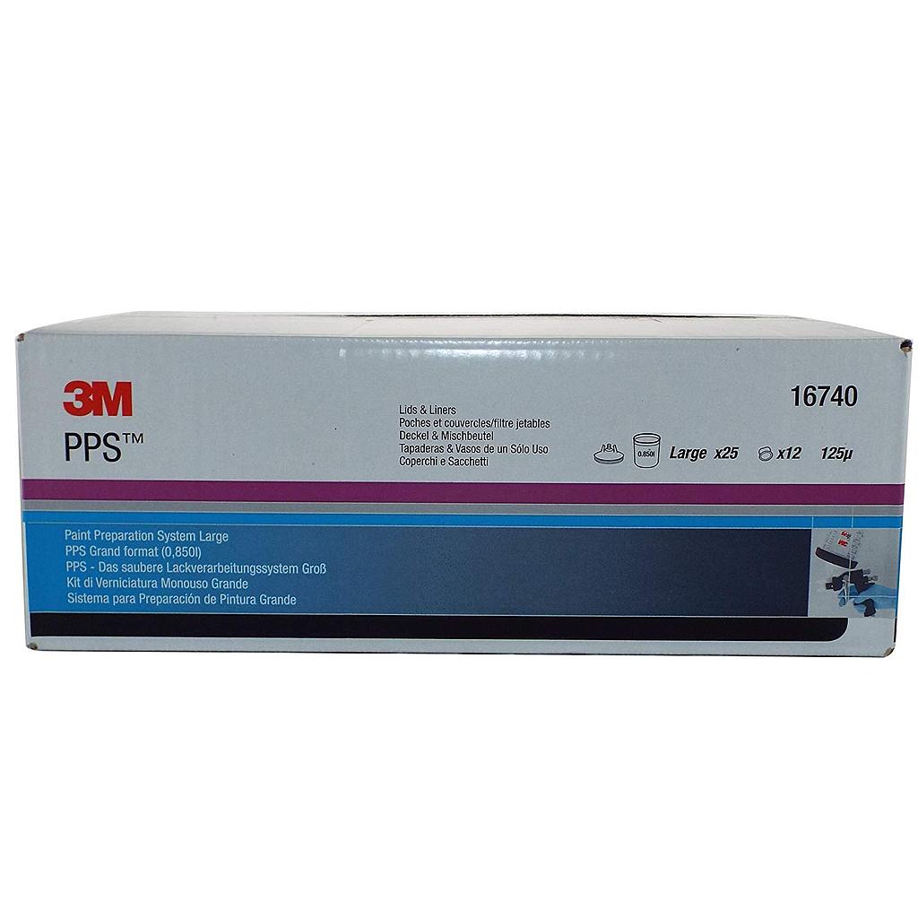 KIT PPS GRANDE 900ML 125MICRON PZ.25