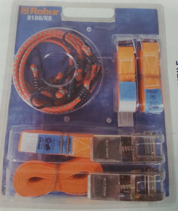 SISTEMA DI LEGATURA CON 8 ACCESSORI ROBUR PZ.8 8188/K8