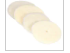 CUFFIA IN LANA  BIANCA PERFECT IT GRANA GROSSA 150MM 34124