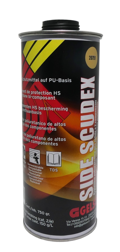 PROTETTIVO SIDE SCUDEX GELSON NERO KG.0,750 20755