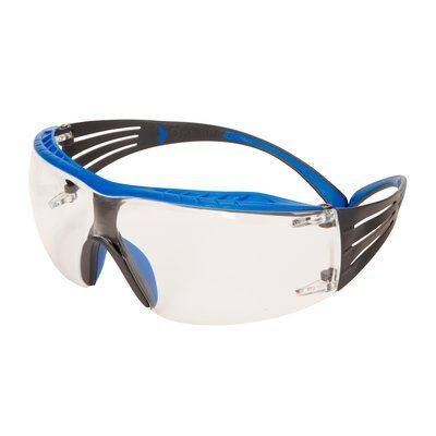 *OCCHIALE 3M LENTE TRASPARENTE IN PC BLU