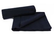 PANNO MICROFIBRA NERO 250GR . PZ.2