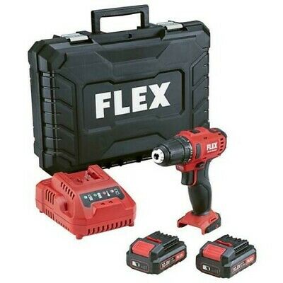 TRAPANO AVVITATORE FLEX CON 2 BATTERIE DA 2.5 Ah 10,8V FX450561