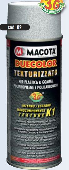 BUMPER PAINT SPRAY NERO TEXT DUECOLOR ML.400