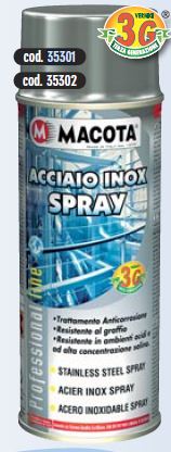 VERNICE PER ACCIAIO INOX NATURALE ML.400