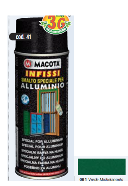 SMALTO ACRILICO VERDE RAFFAELLO SPRAY ML400
