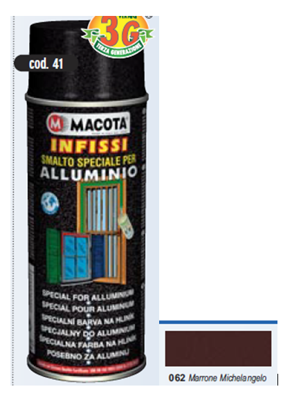 SMALTO ACRILICO MARRONE RAFFAELLO SPRAY ML400