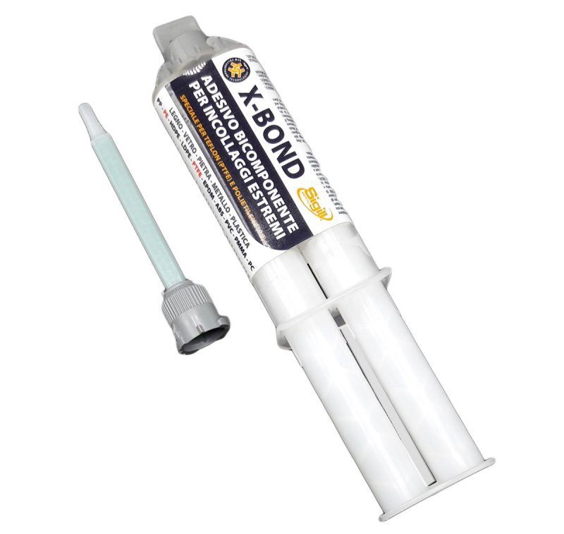 ADESIVO BICOMPONENTE X PLASTICA PP-PE PTFE XBOND ML.25
