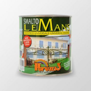 SMALTO BIANCO AL SOLVENTE PER INTERNI/ESTERNI LE MANS BRILLANTE LT.2,5