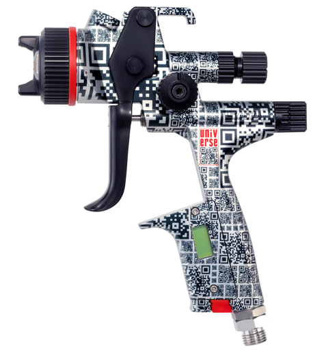 *PISTOLA SATAJET X5500 UNIVERSE RP X TRASPARENTE 1,3CC 1186198