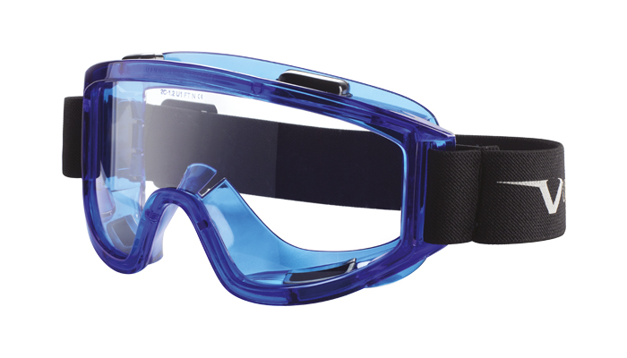 MASCHERA A VISIERA BLU UNIVET VENTILATA TRASP. AS/AF 601027700