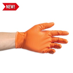 [1582755M] GUANTI NITRILE SENZA POLVERE ORANGE GRIP PZ.50 TG.M